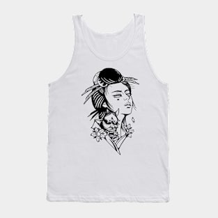 Geisha by Digent.ink Tank Top